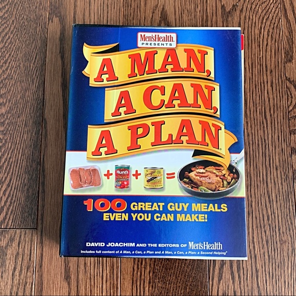 NWOT {A Man, A Can, A Plan} Cookbook - Picture 1 of 3